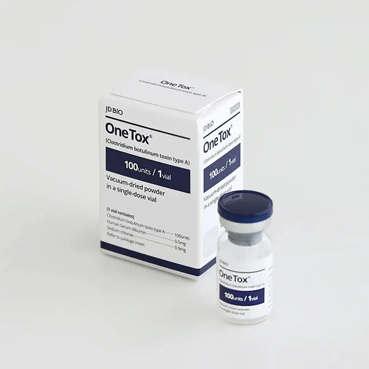 OneTox 100U Botulinum Toxin Type A Vial and Box Package