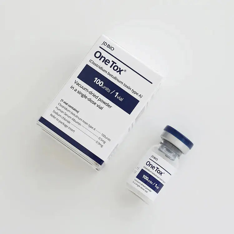 OneTox 100U Botulinum Toxin Type A Vial and Box Package