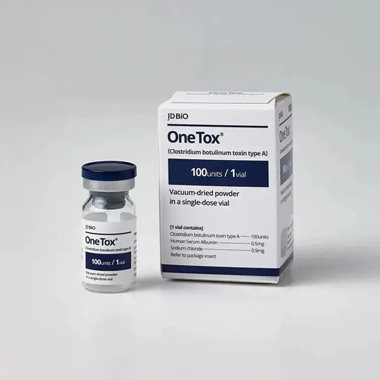 OneTox 100U Botulinum Toxin Type A Vial and Box Package